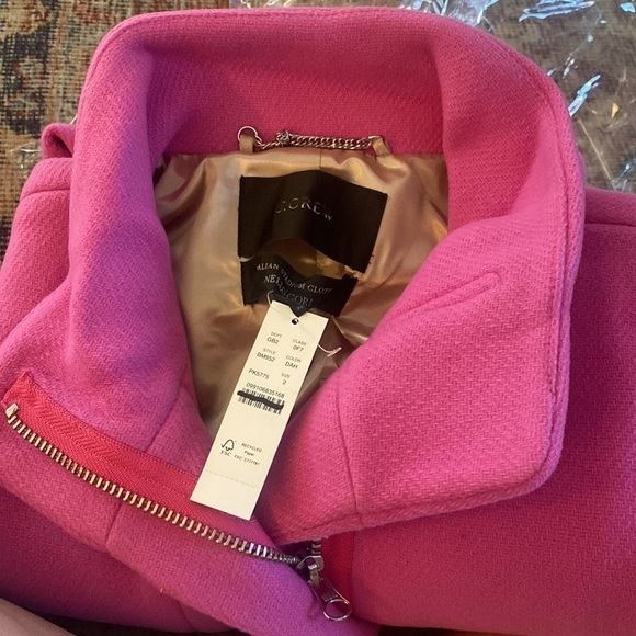 J crew New cocoon coat in Italian stadium-cloth BM952 - Picture 5 of 6